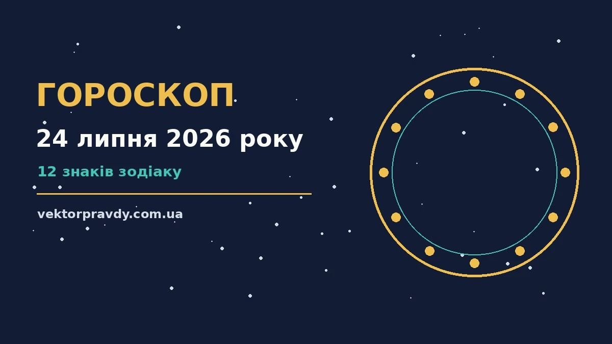 Зоряне небо над міським краєвидом увечері п'ятниці 24 липня 2026 року