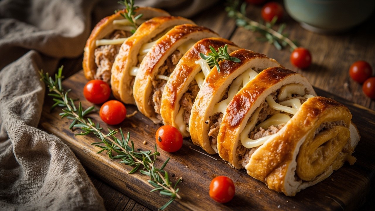 Рулет з курячого філе: соковиті рецепти з начинкою