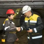 Церемонія нагородження 40 шахтарів та енергетиків ДТЕК відомчими відзнаками Міністерства енергетики в шахті на глибині 480
