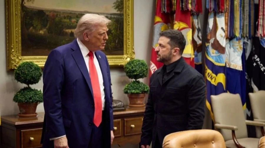 Двостороння зустріч Дональда Трампа та Володимира Зеленського