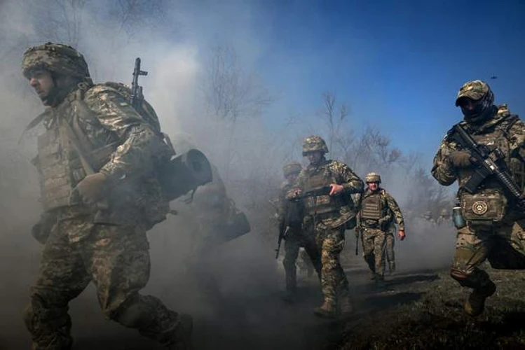 Штурмові військовослужбовці Сухопутних військ ЗСУ
