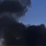 Наслідки ракетного удару в промисловій зоні Основ'янського району Харкова