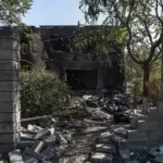 Наслідки вибухів біля пансіонату «Добрий дім» у селі Мила на Київщині