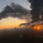 Пожежа на Московському НПЗ у Капотні після нічної атаки дронів 20 вересня 2026 року