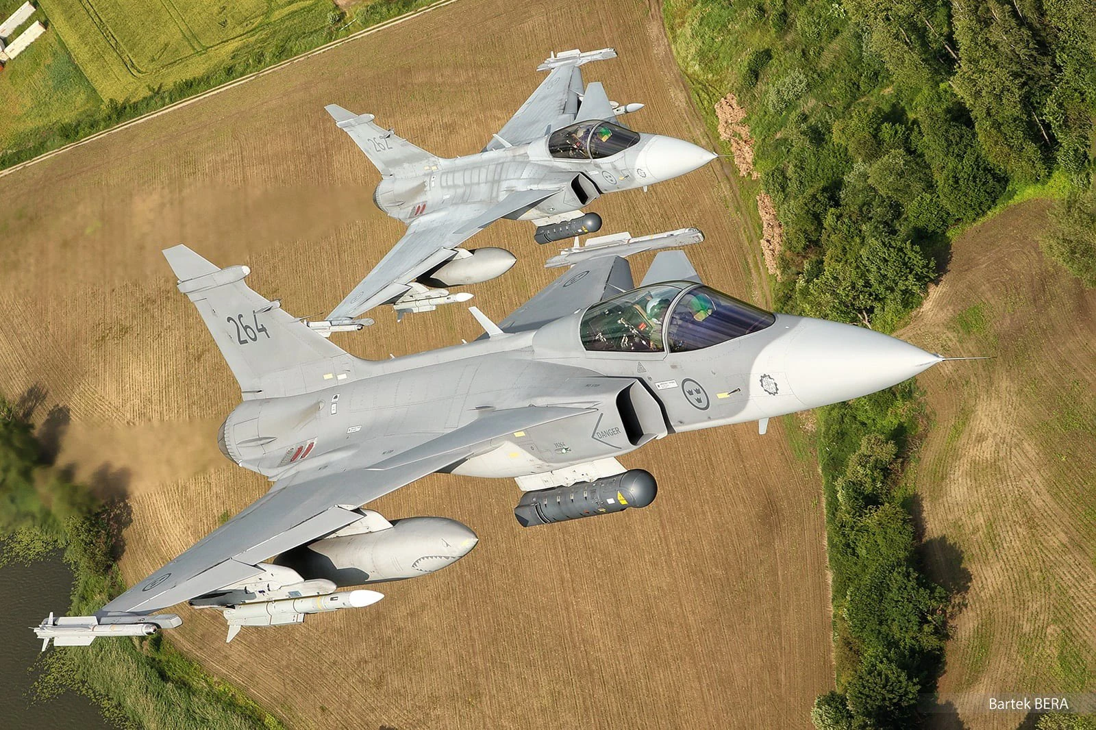 Швеція з жовтня вдруге відправить Gripen на захист неба Польщі