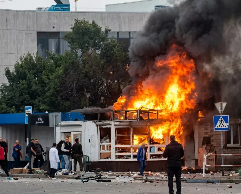 Звягель, 12 вересня: факти ураження шахедом магазину — дві загиблих