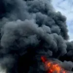 Масштабна заграва біля Волгоградського НПЗ після атаки дронів (ілюстративне фото з відкритих джерел).