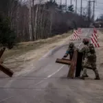 Українські військові під час навчань поблизу кордону з Білоруссю (ілюстративне фото)